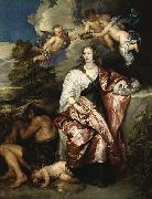 Anthony Van Dyck Lady Digby USA oil painting artist